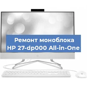 Замена термопасты на моноблоке HP 27-dp000 All-in-One в Воронеже
